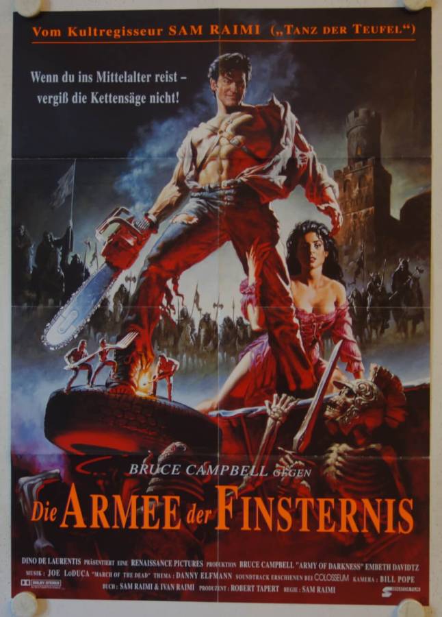 Tanz der Teufel 3 - Armee der Finsternis originales deutsches Filmplakat
